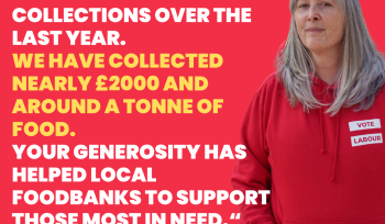 Thank you to everyone who donated to our foodbank collection on saturday. Over the past twelve months we have collected nearly £2000 and half a tonne of food. Thank you for helping local foodbanks to support those in need