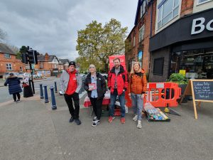 Cllr Kerry Jenkins and Moseley Labour supporters