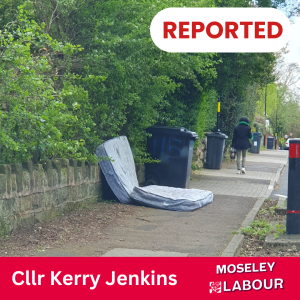 Image showing flytipped mattresses